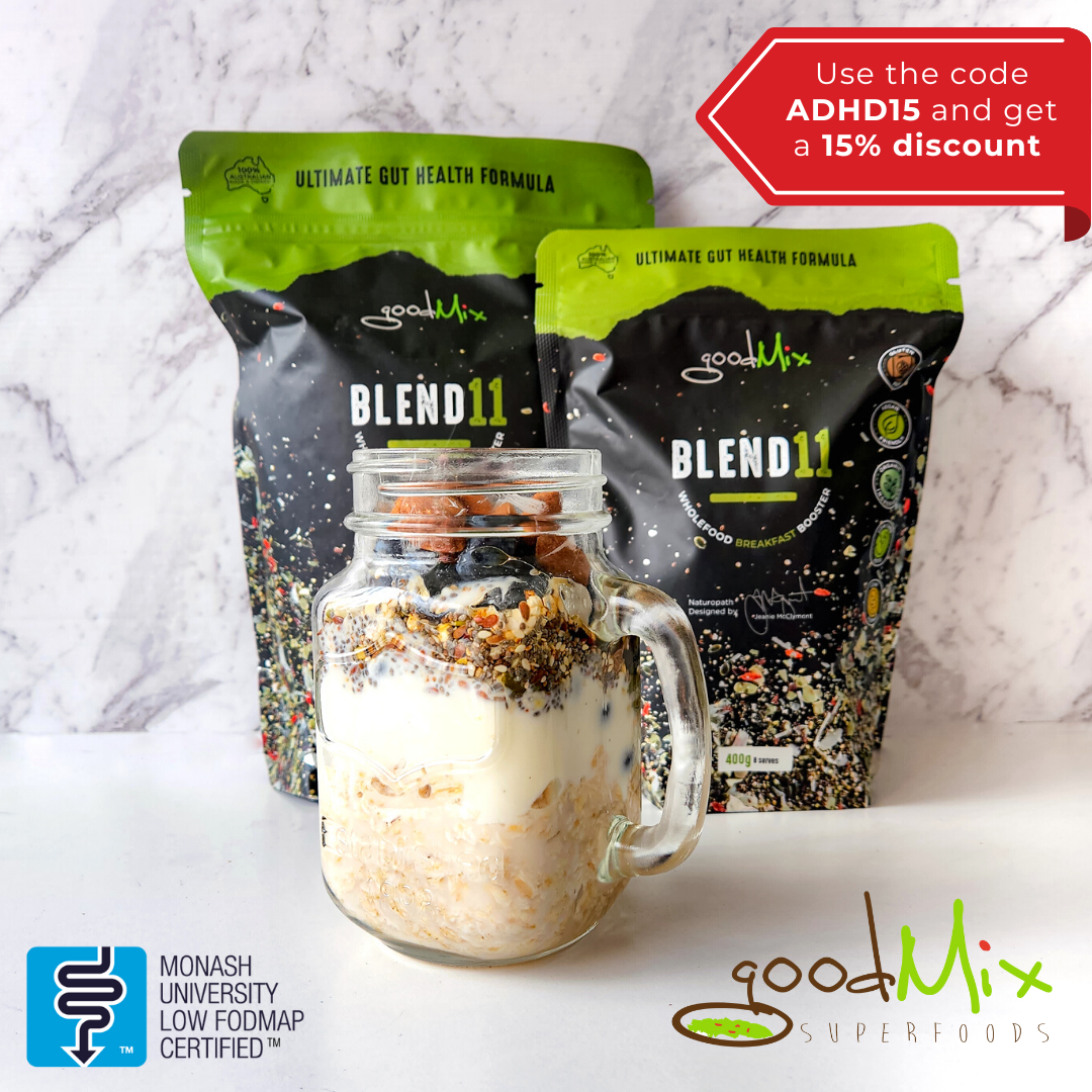 Blend 11: Low carb, gluten free bircher muesli